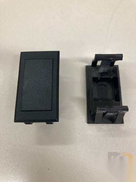 08-011-008 Switch, Black Plastic Blank