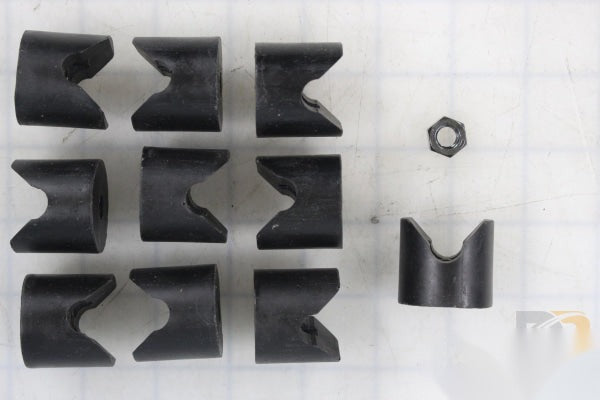 10 PK / ASSEMBLY STOW BLOCK GUIDE PLATFORM URETHANE KIT SHIPOUT 31814A-10KS