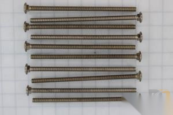 10 PK / BOLT - CARR - 3/8-16 X 8 - NICKEL KIT SHIPOUT 38678-10KS