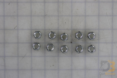 10 Pk / Nut - 3/8 - 16 Hex Top Lock W/Heavy Zinc Plate Kit Shipout 400781 - 10Ks Wheelchair Parts