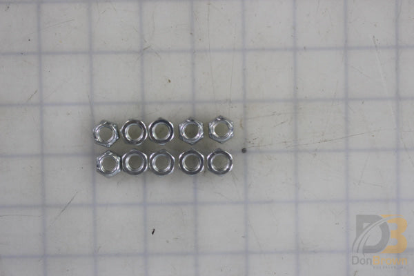 10 Pk / Nut - 5/16 - 24 Hex Lock Zp Kit Shipout 403098 - 10Ks Wheelchair Parts