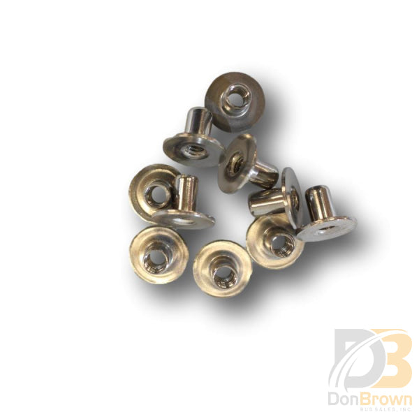 10 Pk / Nut Weld/ Stainless/ 1/4-20 X 1/2 Shipout Pack 33205-10Ks Wheelchair Parts