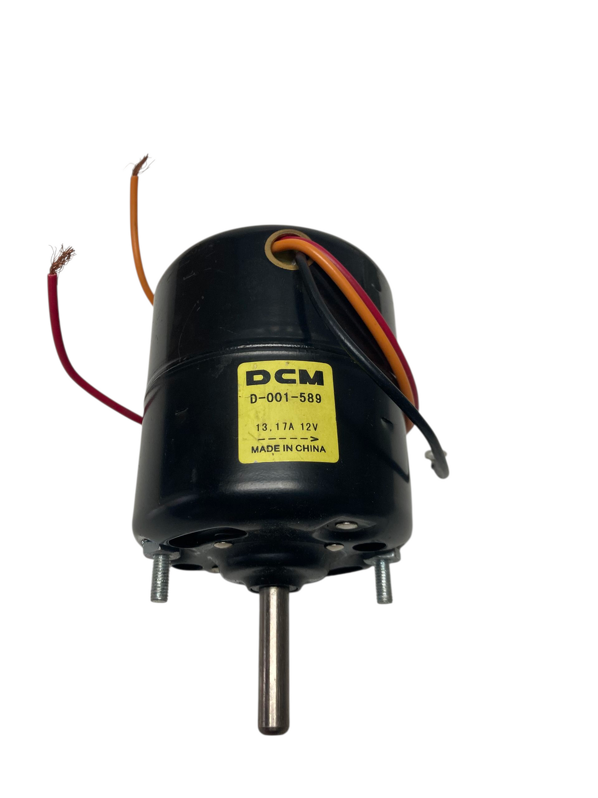 DCM D-001-589 D001589 12vdc 2speed clockwise blower motor 3-WIRES - Don Brown Bus Parts