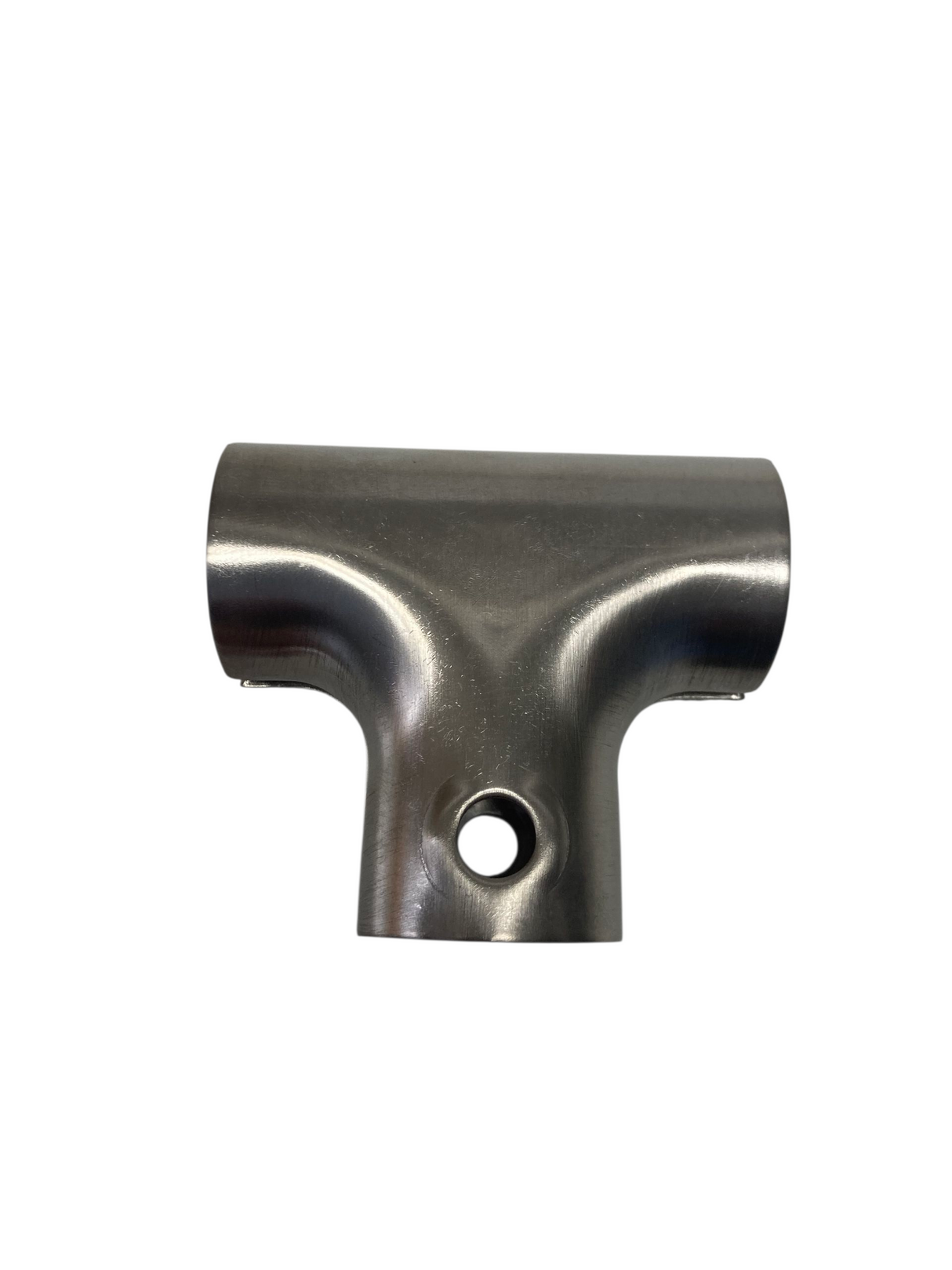 70009158 Tee One Hole Stainless Steel Stanchion