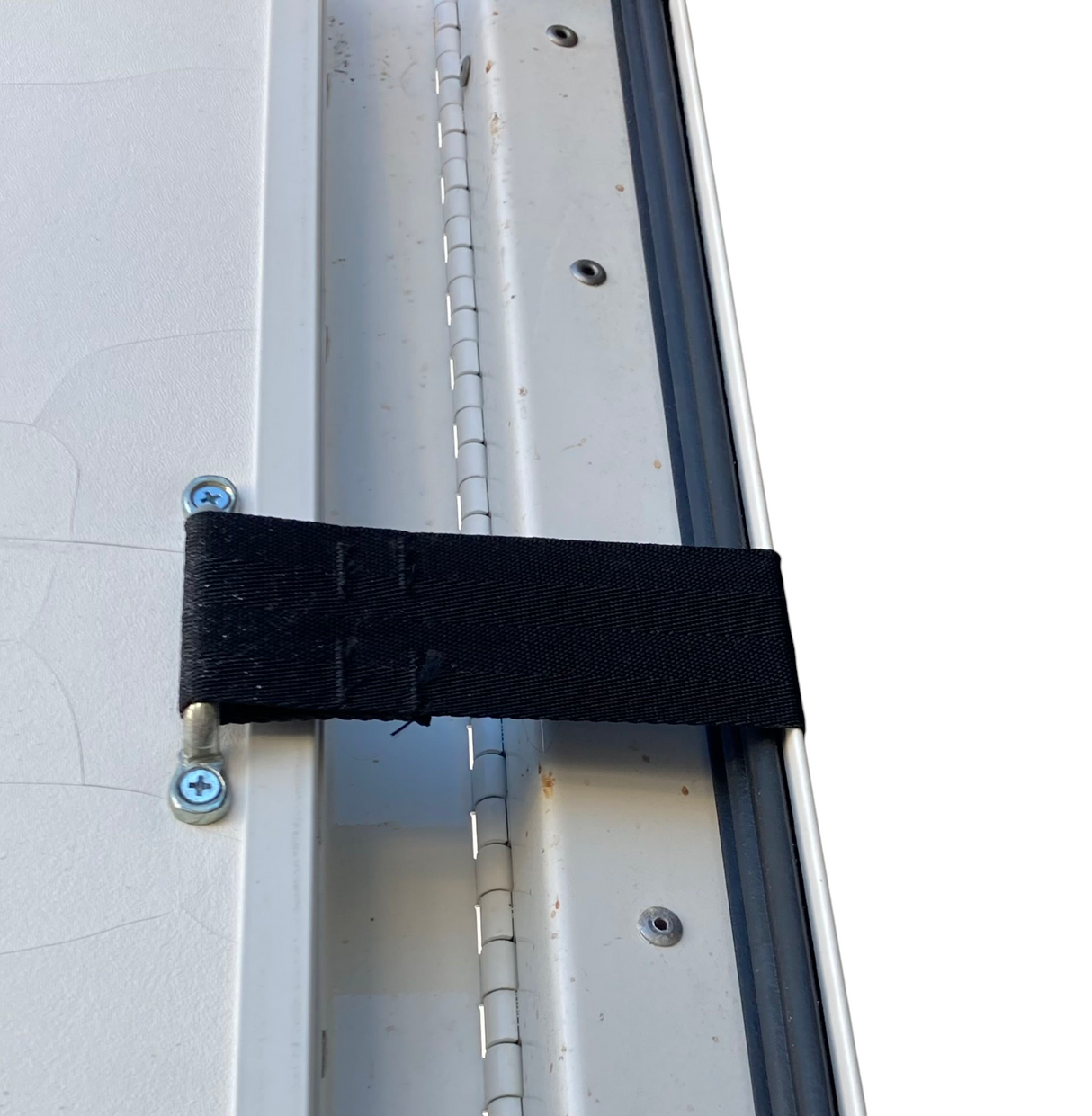 07-001-009 STRAP, DOOR SWING, LIMIT, WHEELCHAIR, REAR DOOR 6 1/8"