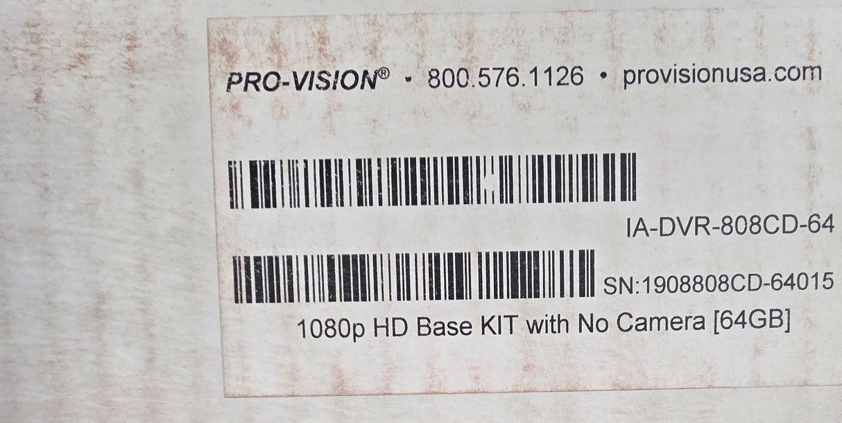 IA-DVR-808CD-64, Stop arm Camera