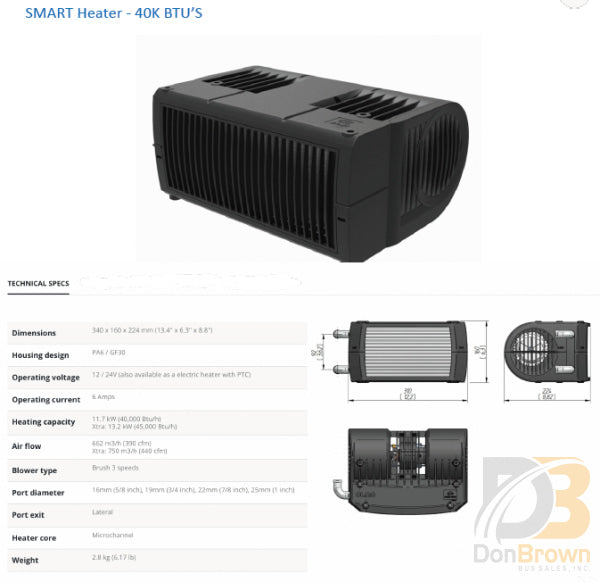 15-005-025 Heater Motor And Fans
