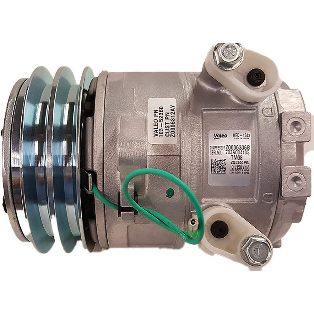 COMPRESSOR TM-08 SWING MOUNT 2GR 125mm 24V VERT PAD 20-00005