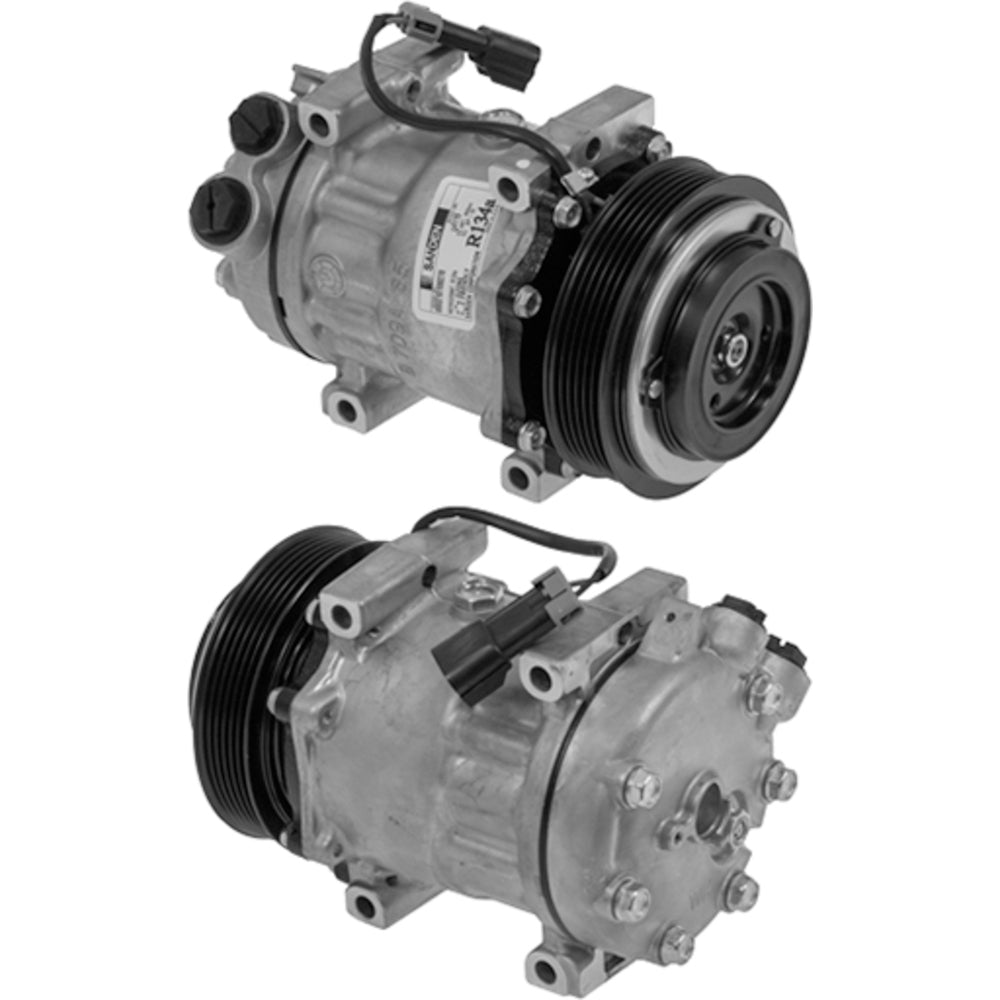 COMPRESSOR SD7H15SHD PV6 125mm 12V V-PAD WH HEAD 20-04119