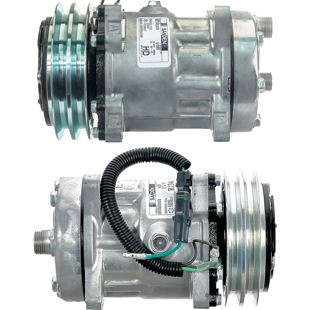COMPRESSOR SD7H15 4269 HOR 132mm 2A 24V EAR 20-04269-AM