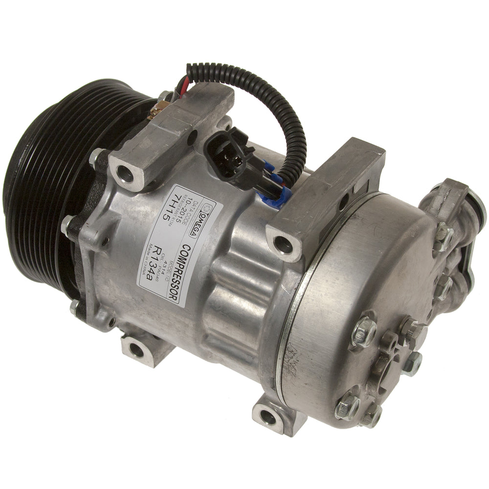 COMPRESSOR SD7H15SHD 4314 PV8 119mm 12V VERT PAD 90DEG 20-04314-AM