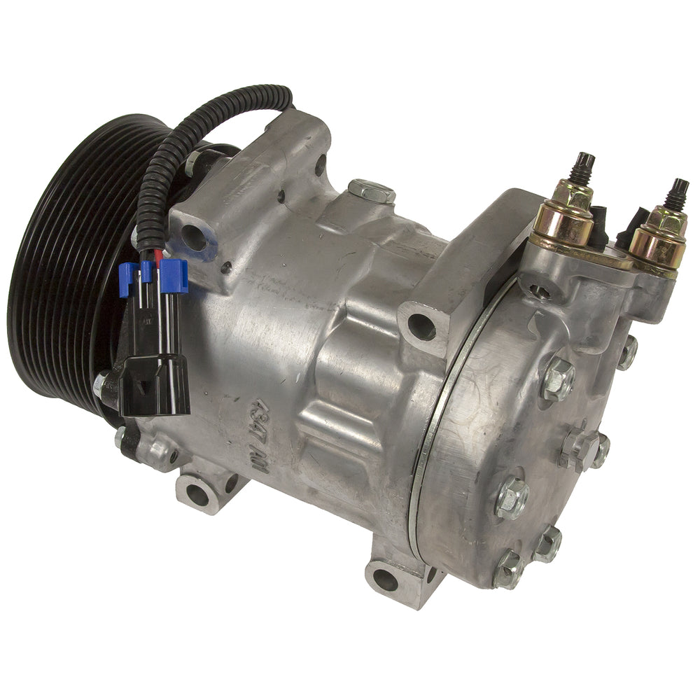 COMPRESSOR SD7H15 4347 PV10 119mm V-PAD 12V ENHANCED 20-04347-AM