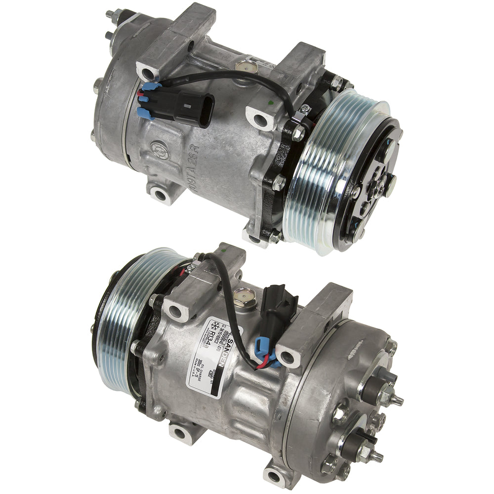 COMPRESSOR SD7H15 4382 PV6 119mm H-PAD 12V ENHANCED 20-04382