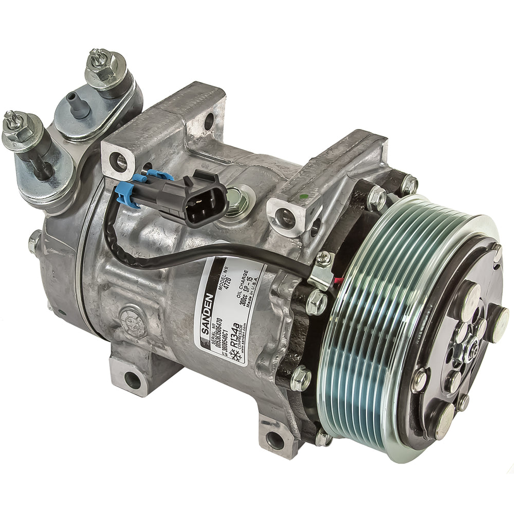 COMPRESSOR SD7H15E 4720 DIRECT MT PV8 119mm 12V 20-04720