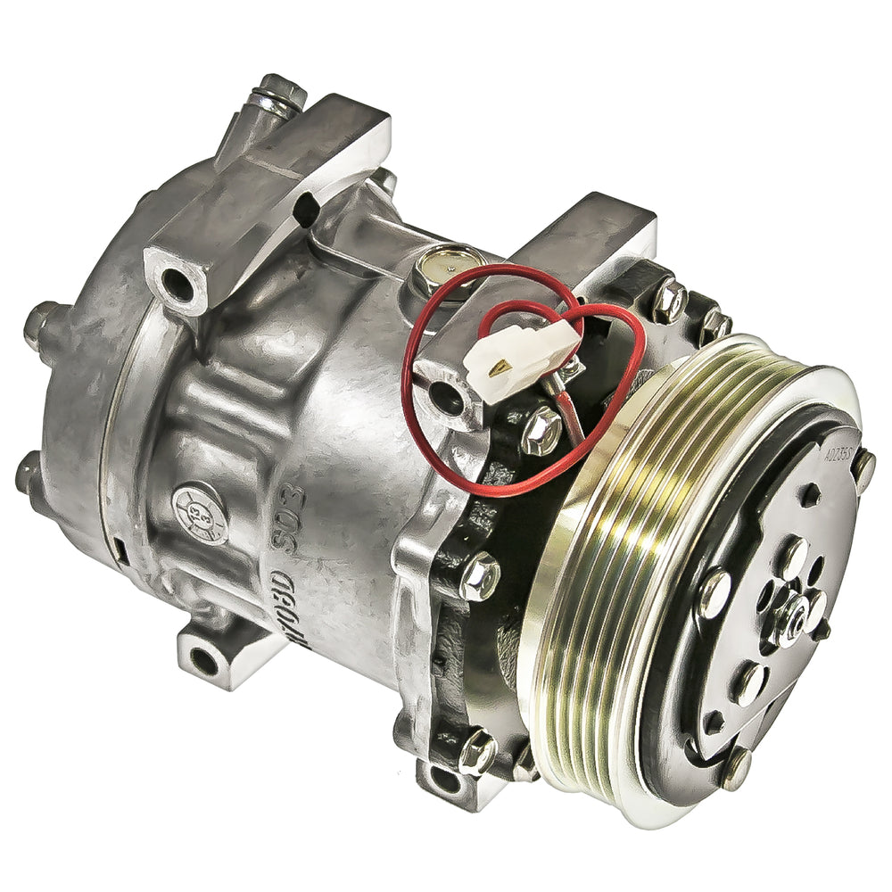 COMPRESSOR SD7H13 PV5 119mm 12V WP HEAD DIR MT VERT PAD 20-07316