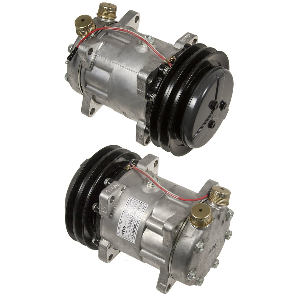 COMPRESSOR SD7H15 152mm 12V 2A GRV VTO CB HEAD EAR MOUNT 20-07975-AM