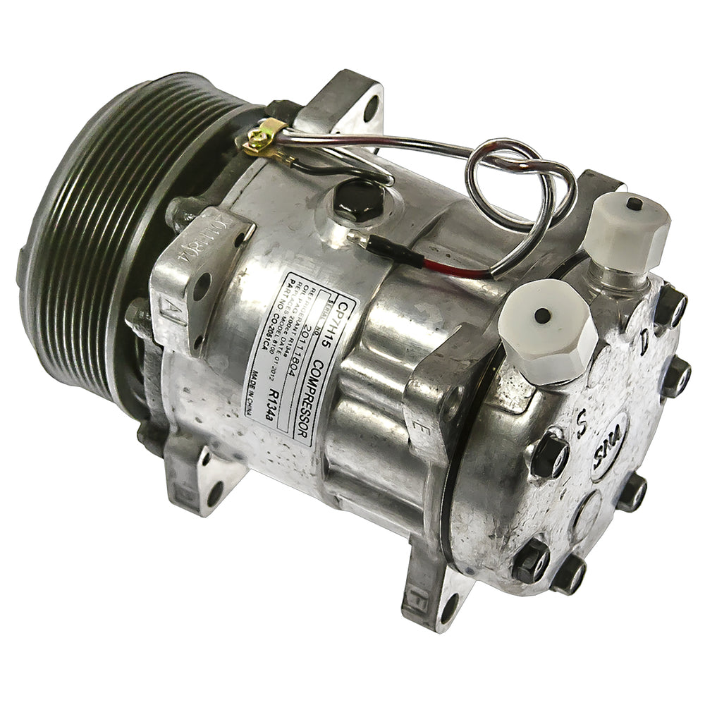COMPRESSOR SD7H15 8100 PV8 12V 119mm VERT ORING 20-08100-AM