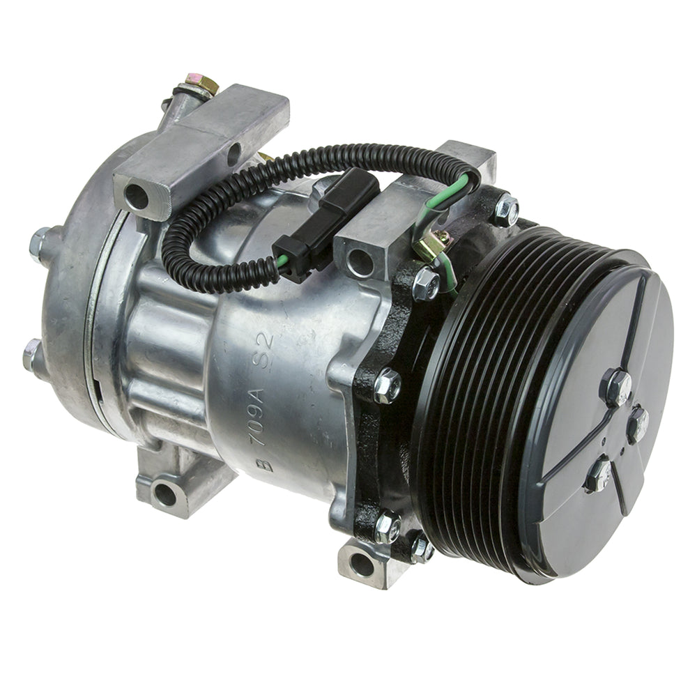 COMPRESSOR SD7H15 PV8 120mm 12V DIRECT VERT PAD TILTED 20-08203-AM