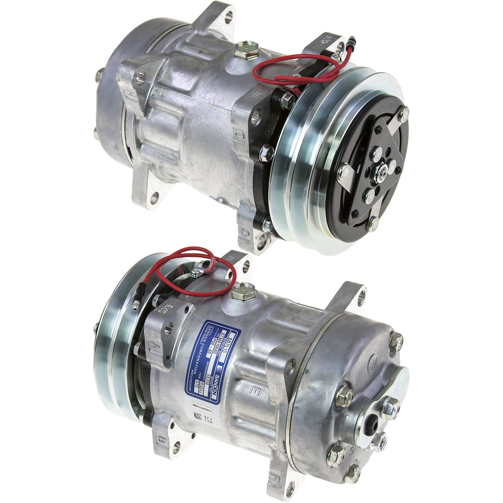 COMPRESSOR SD7L15 EAR 2A GRV 132mm 12V PAD GV HEAD R404 20-08208