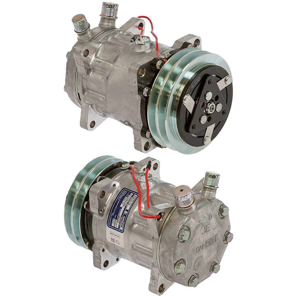COMPRESSOR SD7L15 8253 2A GRV 132mm 12V VOR JE HEAD R404 20-08253
