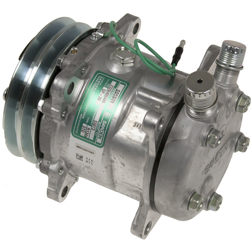 COMPRESSOR SD5S09 5073 2A 125mm 24V EAR VOR 20-10057-S