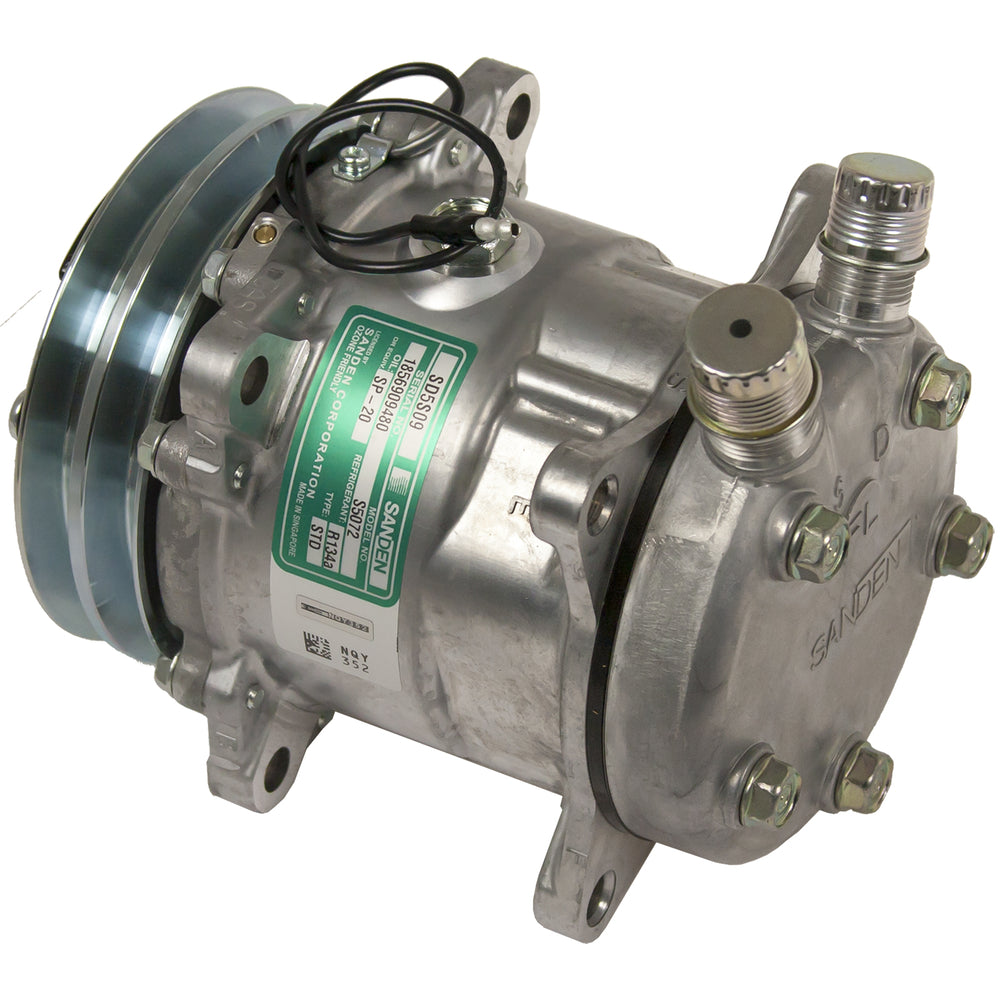 COMPRESSOR SD5S09 5072 VOR 125mm 2A 12V 20-10062-S