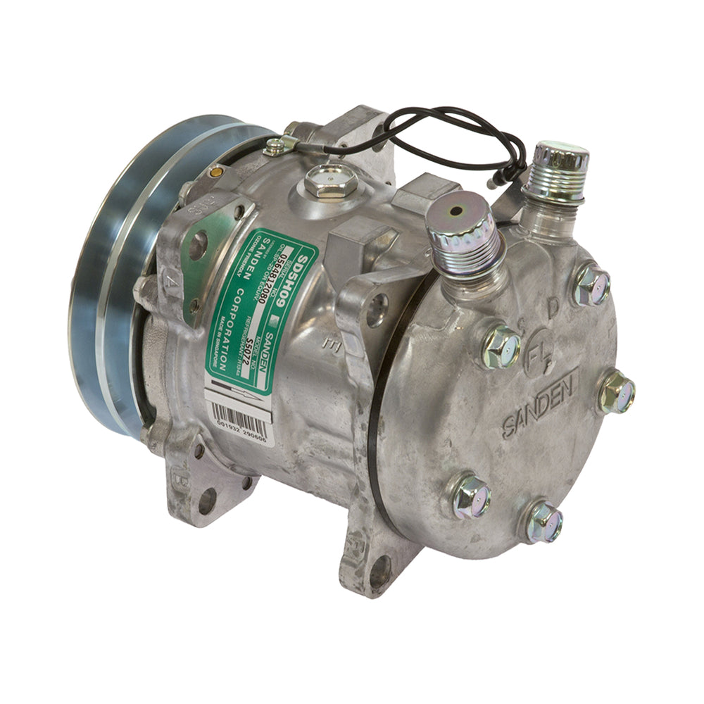 COMPRESSOR SD5H09 5072 VOR 125mm 2A 12V 20-10062