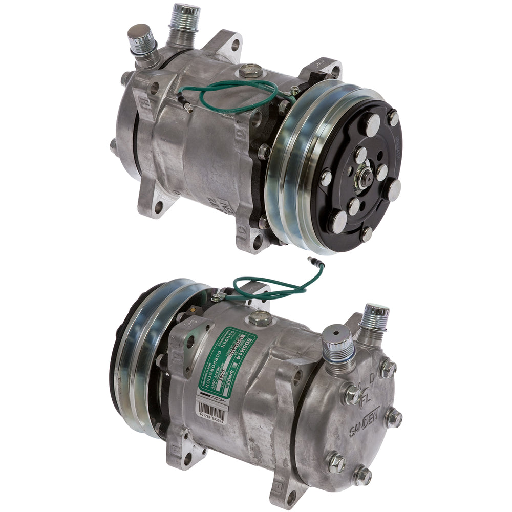 COMPRESSOR SD5H14HD 6665 VOR 132mm 2A 24V FL HEAD 20-10183