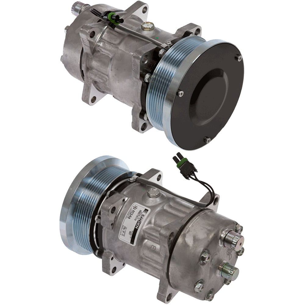 COMPRESSOR SD7H15 4637 HOR 133mm PV8 12V 20-10194