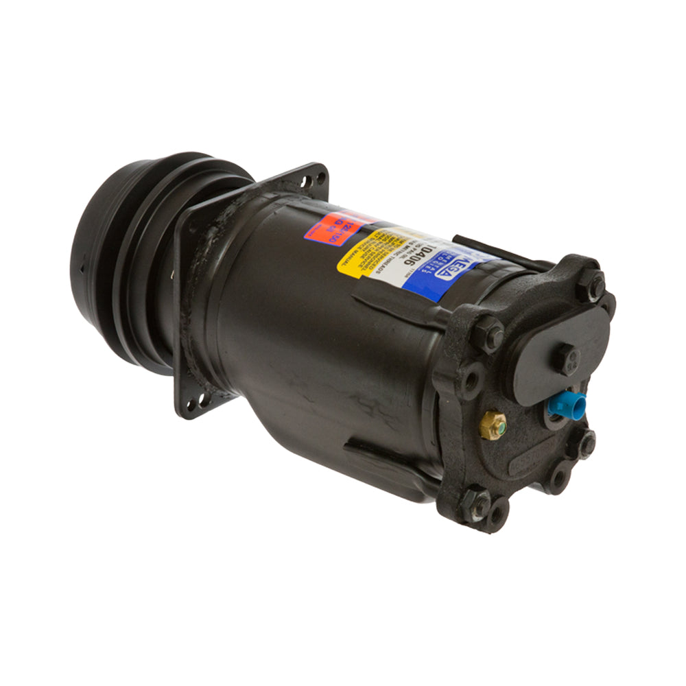 COMPRESSOR A6 1GR 5in 12V 2:00 METRIC TH -R134A W/HPS 20-10406