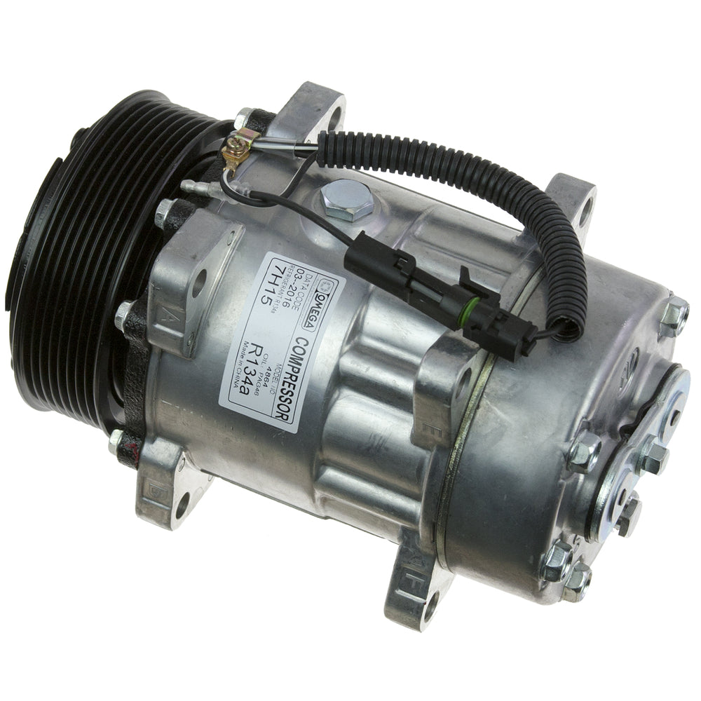 COMPRESSOR FLX7 4864 HPAD EAR MT 119mm PV8 12V GV HEAD 20-14864-AM
