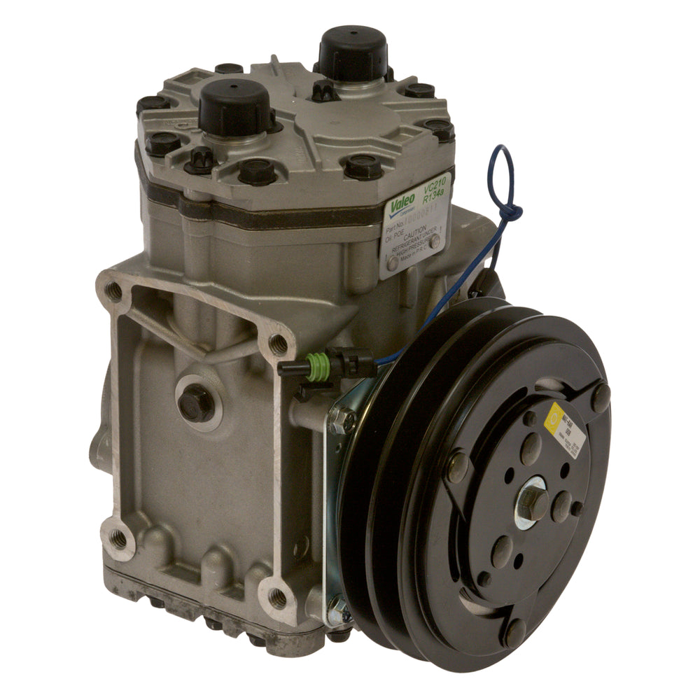 COMPRESSOR YORK ER210L W/CLUTCH 1WIRE 2 GRV 6in 12V 20-21000-AM