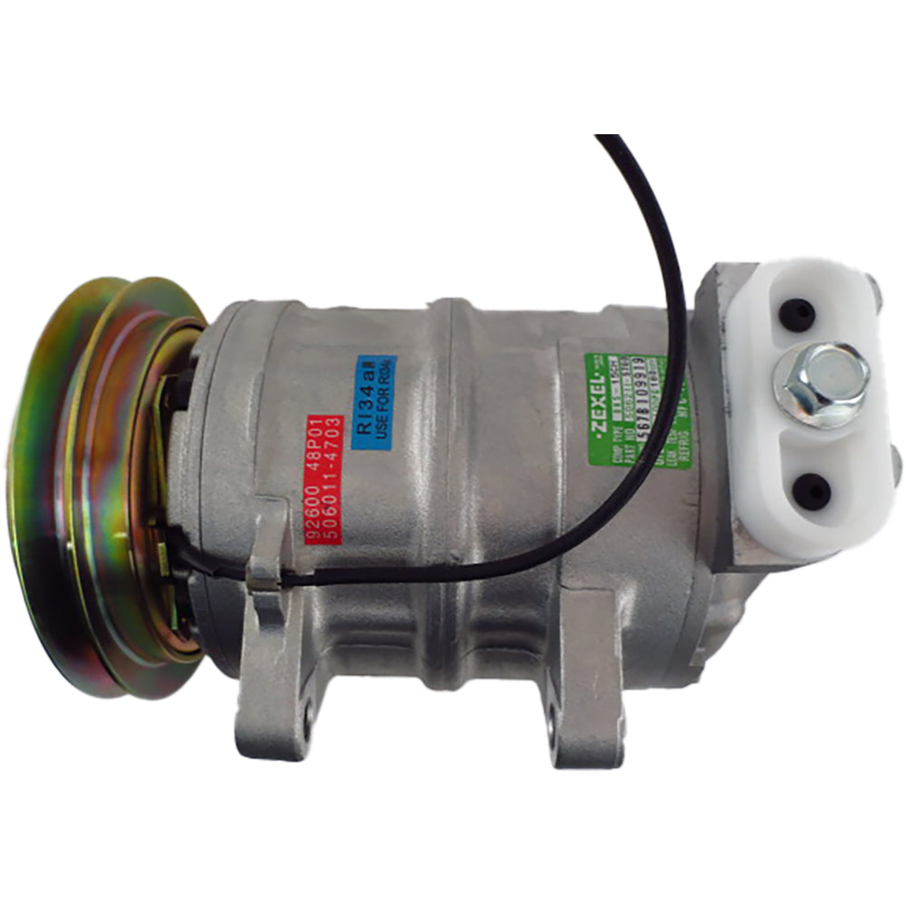 COMPRESSOR DKS15CH 4 EAR 1 GRV 135mm 12V VERT PAD 20-21378