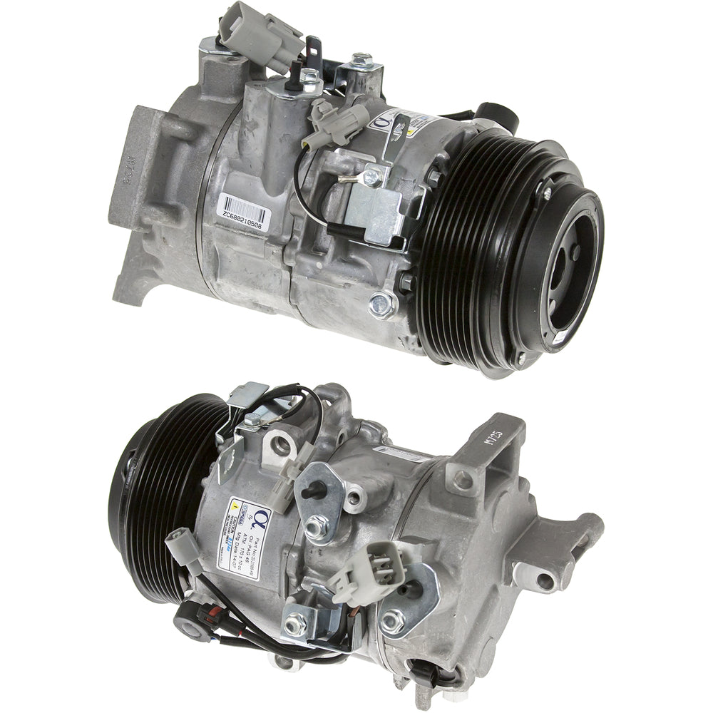 COMPRESSOR 6SBU16C PV7 119mm 12V 20-21966-AM