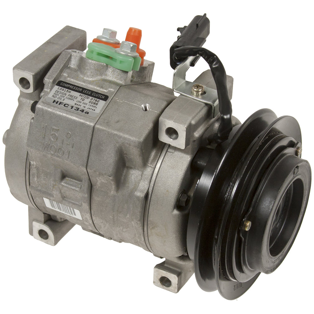 Compressor 10S15C 1GRV 12V W/universal Clutch Coil Plug 20-21986