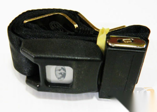 CB200071-1 Collins SEAT BELT 60 IN (BLK) "L" BRKT