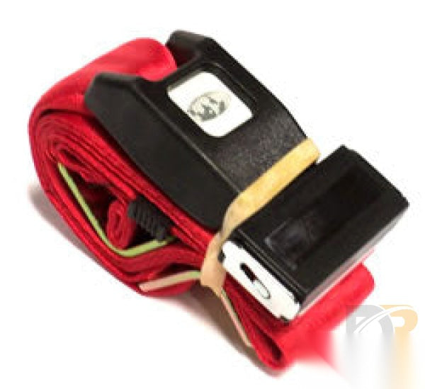 CB200071-3 COLLINS / MAGELLAN SEAT BELT 60 IN (RED) "L" BRKT
