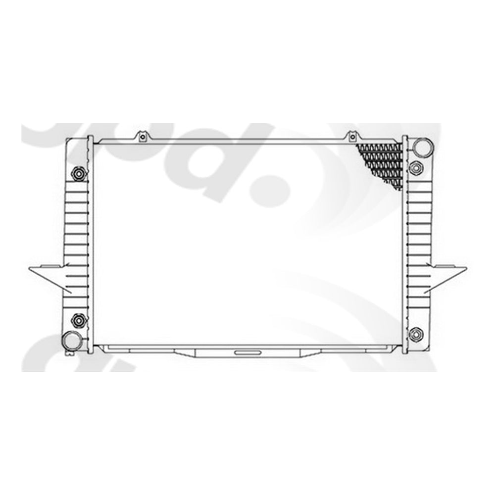 Radiator 98-00 Volvo S70 2.3/2.4L Turbo 24-80834