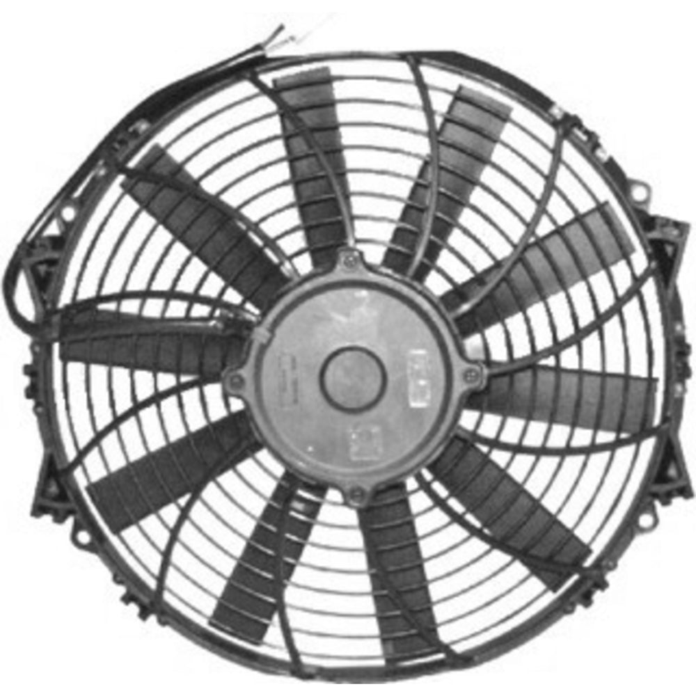 FAN ASSEMBLY 12in 12V PULLER W/FT & WTR RESISTANT MTR 25-11127