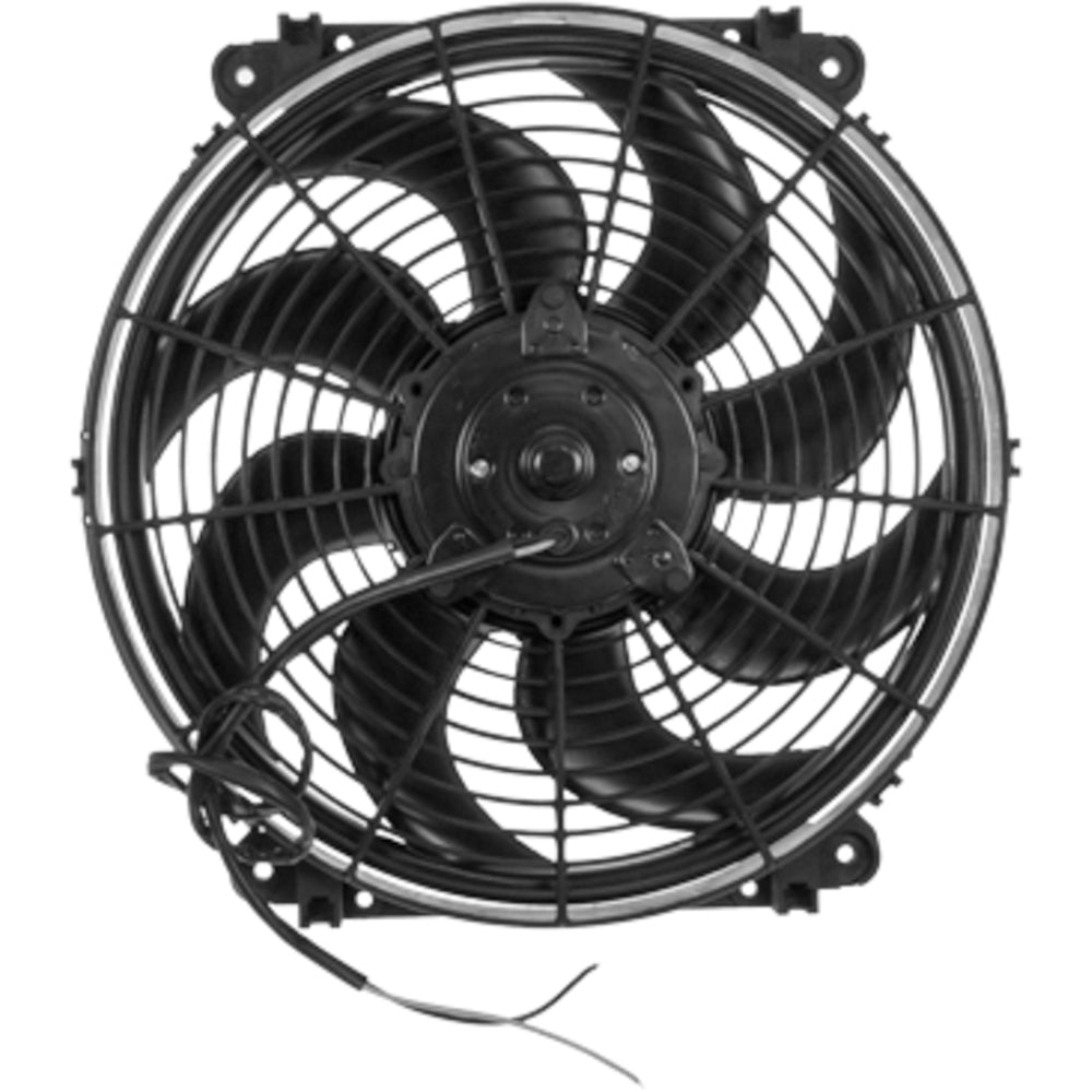 FAN ASSEMBLY 13in 12V PUSHER REV S BLADES 340mm 25-14816