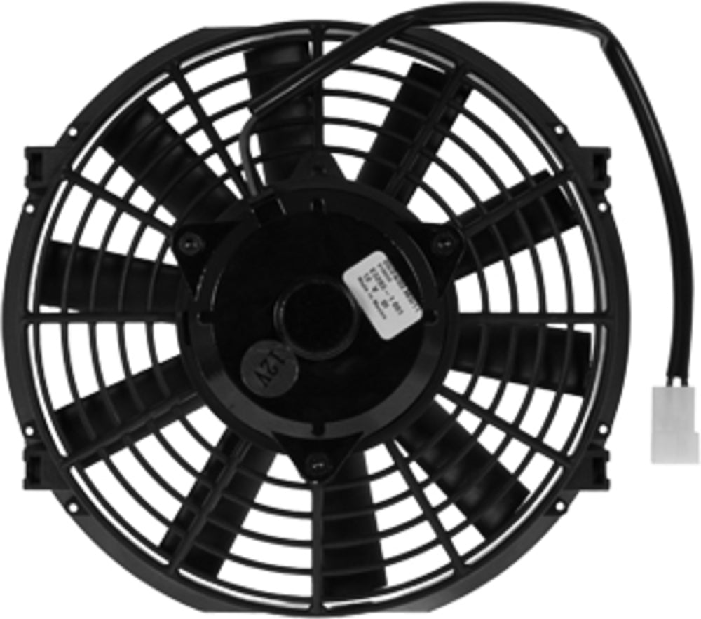 FAN ASSEMBLY 9in 12V PUSHER STRAIGHT BLADE STD MOTOR 25-14824