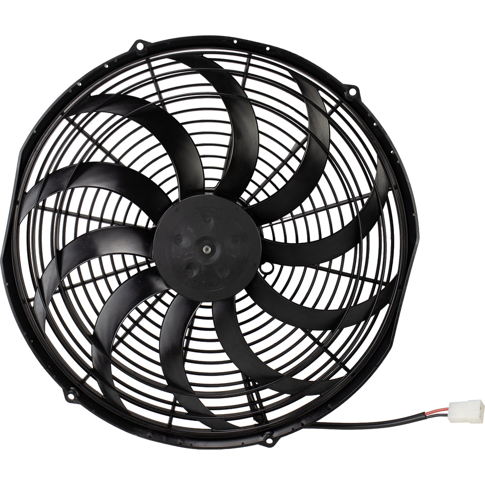 FAN ASSEMBLY 16in 12V HP PUSHER MTR S BLADES 25-14868-S