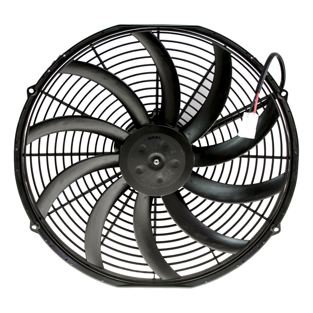 FAN ASSEMBLY 16in HP PULLER 12V SKEWED MED PROFILE 25-14925-S