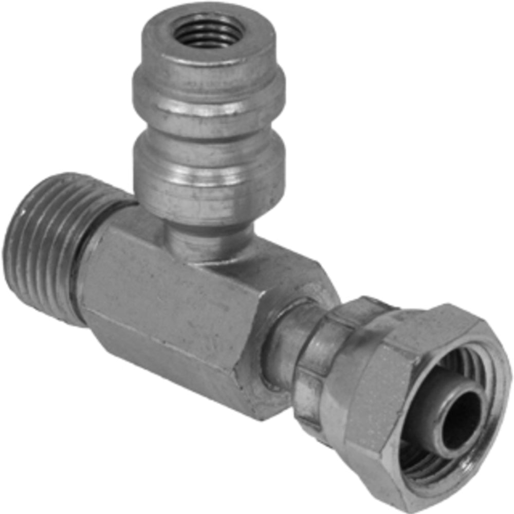 FITTING 3/8 MOR x 3/8 FOR INLINE W/R134A SV PORT 35-16301