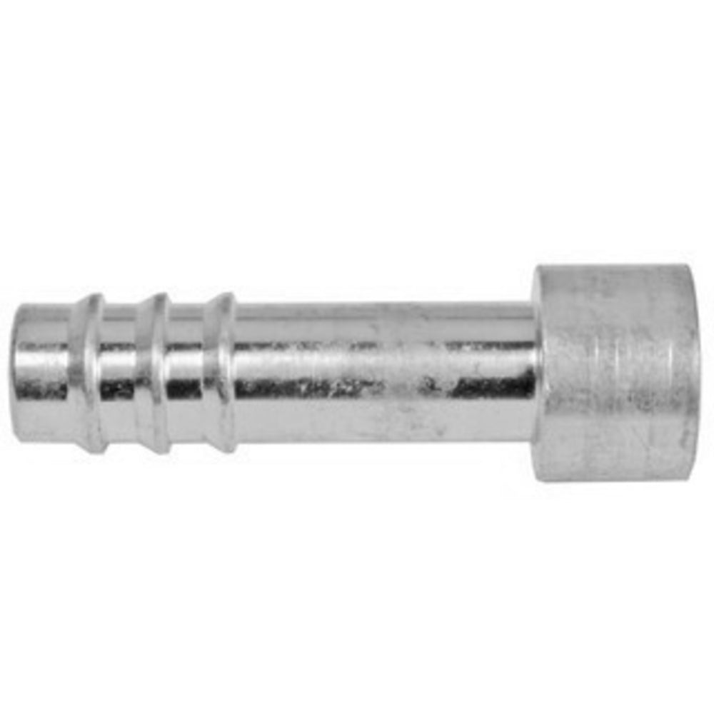Ftg Aluminum Weld on Barb #8 Outside Fit 35-20122