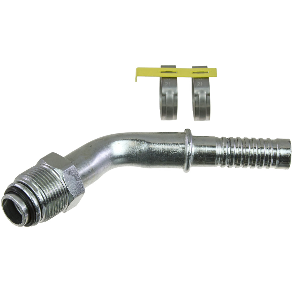 Ftg #10 Mor 45DEG Air-o-crimp W/clamp 35-AN1413C