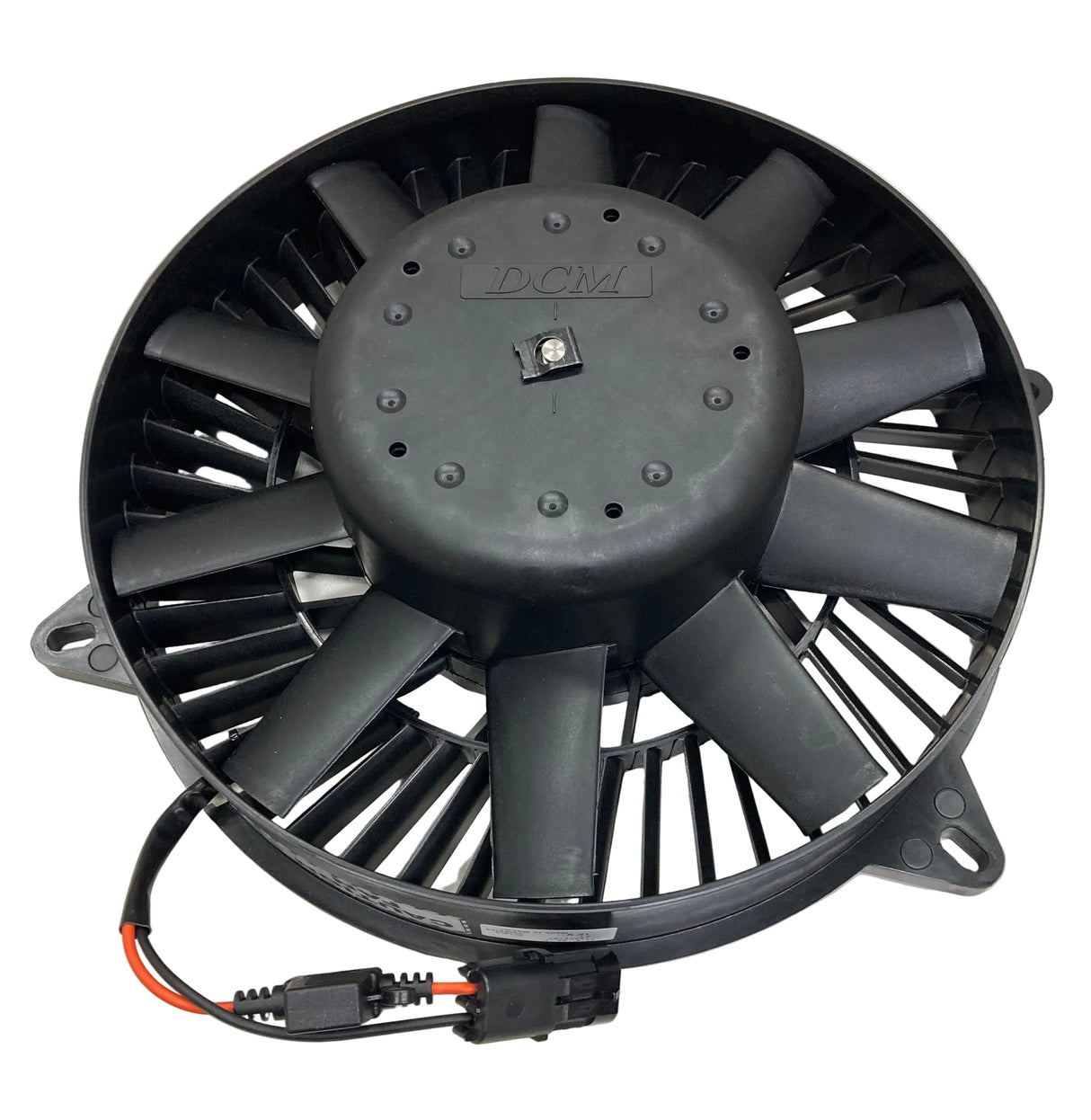 FAN & MOTOR 12 VDC (11") W/ 20 AMP FUSE W/P CONNECTOR 54-00618-03 - Don Brown Bus Parts