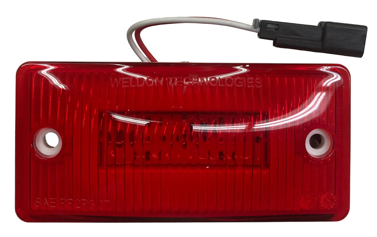 221895 4 1/2" Red Marker Light - Don Brown Bus Parts