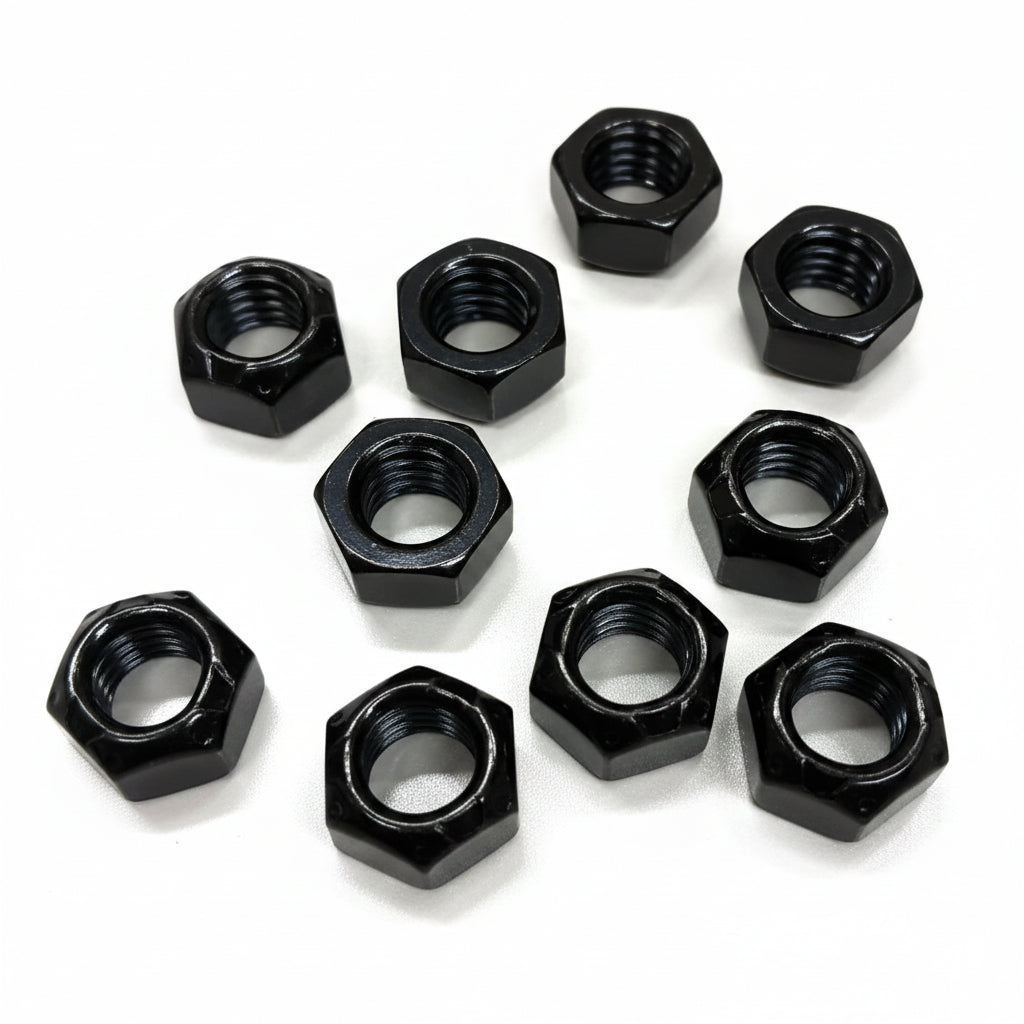 28339BK-10KS Nut 3/8 16 Top Lock Auto Black Kit Shipout - Don Brown Bus Parts