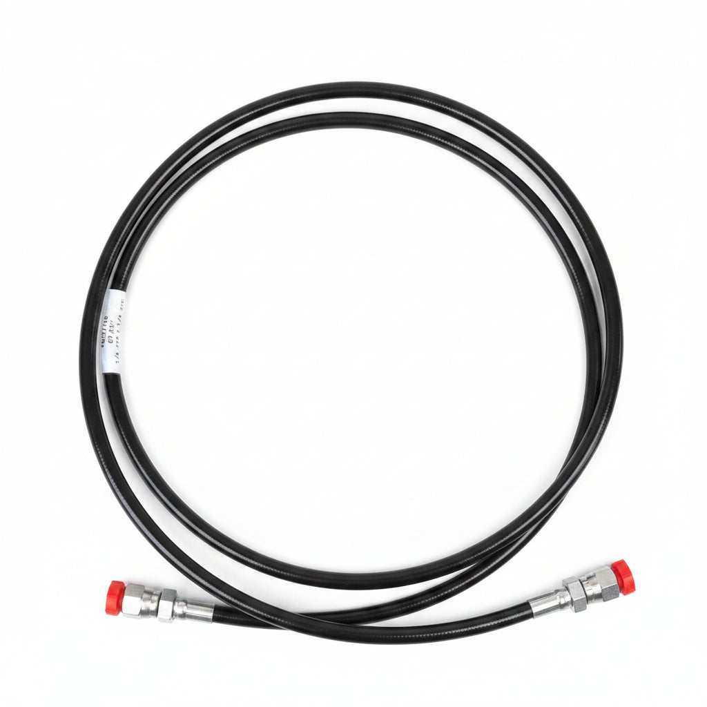 Hose Assy,hyd,74"x1/4jic X 1/4JIC RI37716 - Don Brown Bus Parts